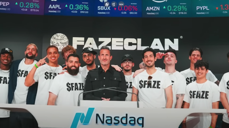 faze clan nasdaq